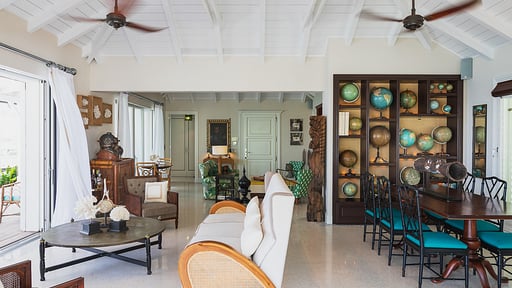 Villa Les Lataniers Wohnbereich