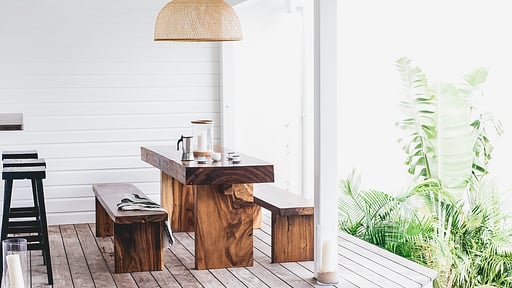 Villa Les Palmiers Dining area