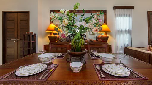 Villa Leti Dining area