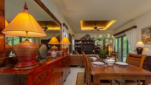 Villa Leti Dining area