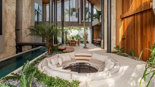 Villa Levante Kerobokan Living room