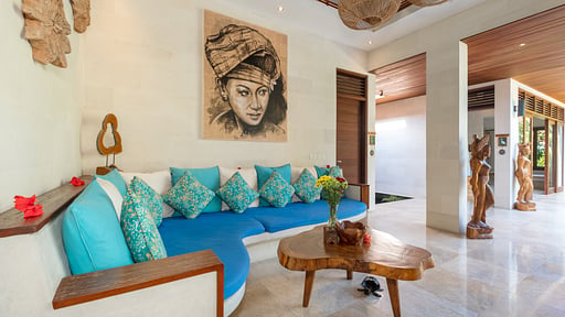 Villa Liang Ubud Living room