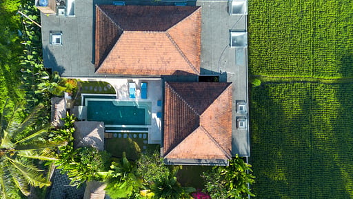 Villa Liang Ubud Drone pictures