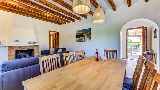 Villa Lidia Zona de comedor