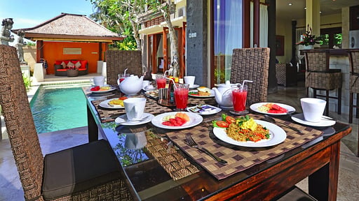 Villa Lidwina Dining area