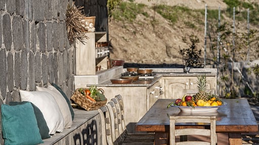 Villa Ligea Dining area