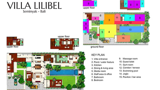 Villa Lilibel Plan
