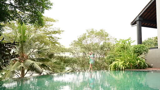 Villa Lily Pod Swimming pool