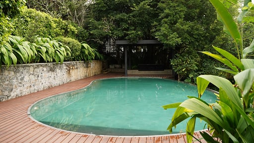 Villa Lily Pod Swimming pool