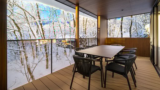 Villa Lily Dining area