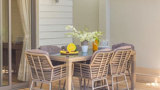 Villa Limoncello Dining area