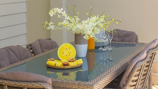 Villa Limoncello Dining area