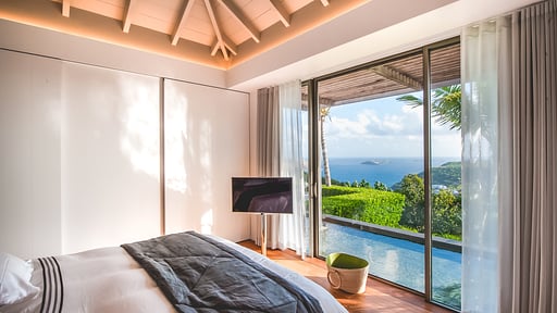 Villa Lina Colombier Slaapkamer 1