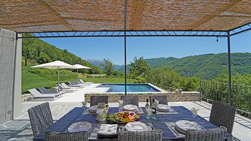 Villa Linari Terrace/Veranda