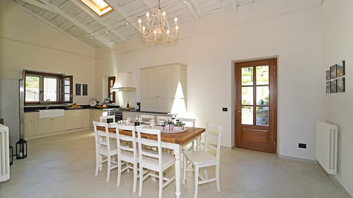 Villa Linari Dining area