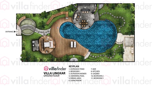 Villa Lingkar Floor plan