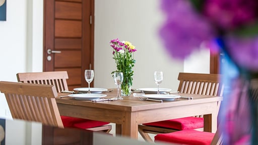 Villa Lipa Talay Sawng Dining area