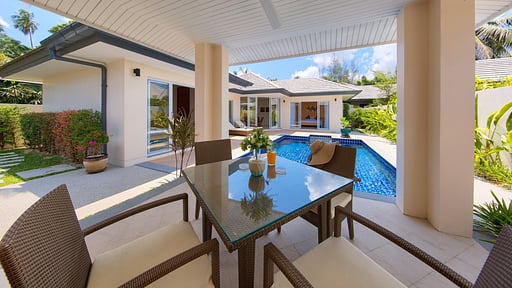 Villa Lipa Talay Sawng Terrace/Veranda