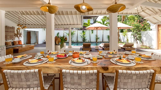 Villa Lisabella Dining area