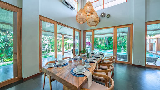 Villa Litera Canggu Salle à manger