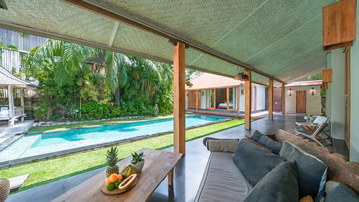 Villa Litera Canggu Terrasse 2