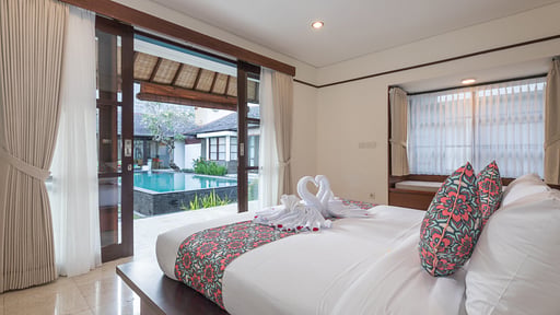 Villa Litera Seminyak Slaapkamer 1