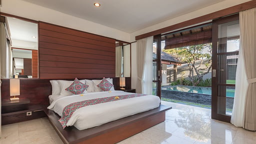 Villa Litera Seminyak Slaapkamer 3