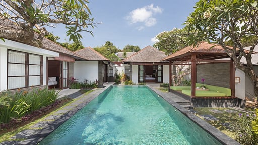 Villa Litera Seminyak Zwembad