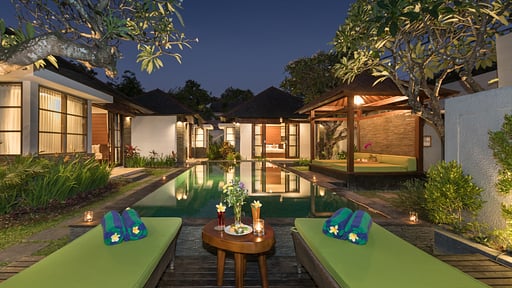 Villa Litera Seminyak Terras/Veranda