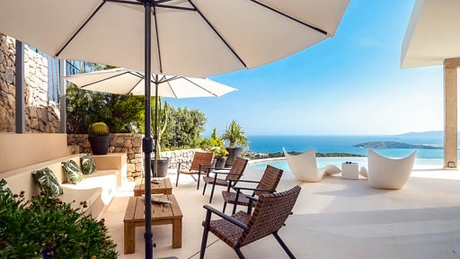 Villa Lithop Terrasse