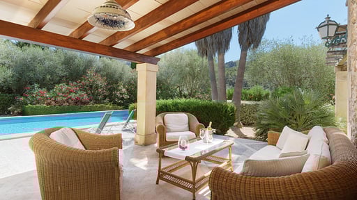 Villa Llangana Living room