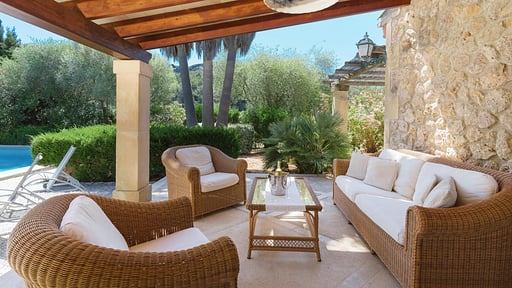 Villa Llangana Living room