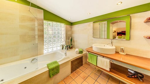 Villa Llenyater Camera da letto 1