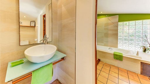 Villa Llenyater Camera da letto 1