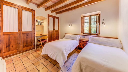 Villa Llenyater Camera da letto 2