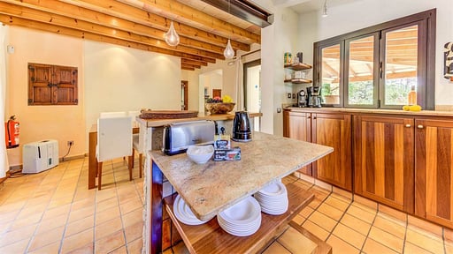 Villa Llenyater Cucina