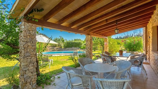 Villa Llobera Terrasse