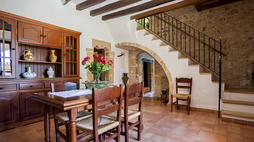 Villa Lloberina Dining area