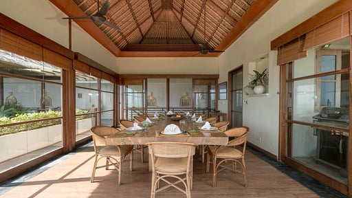 Villa Longhouse Salle à manger