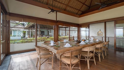 Villa Longhouse Salle à manger