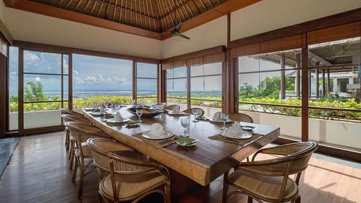 Villa Longhouse Salle à manger