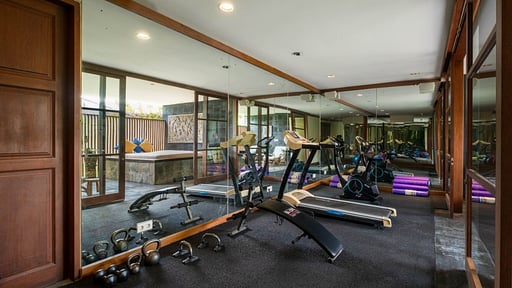 Villa Longhouse Salle de gym