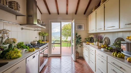 Villa Lontana Kitchen