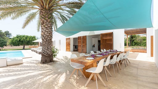 Villa Lorenzo Dining area