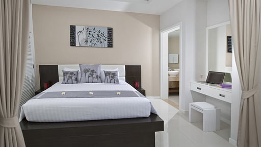 Villa Lotus Choeng Mon Schlafzimmer 1