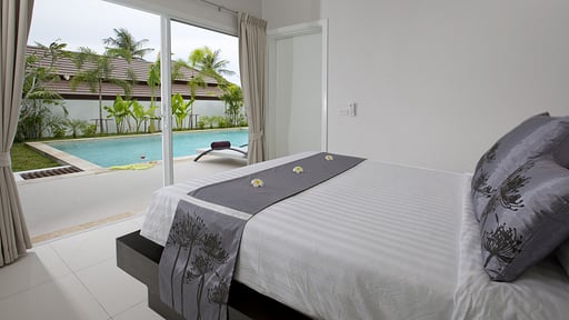 Villa Lotus Choeng Mon Schlafzimmer 2