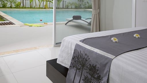 Villa Lotus Choeng Mon Schlafzimmer 2