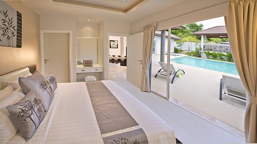 Villa Lotus Choeng Mon Schlafzimmer 3