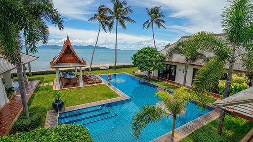 Villa Lotus Drohnen-Bilder