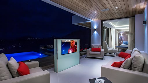 Villa Loukoko Wohnbereich